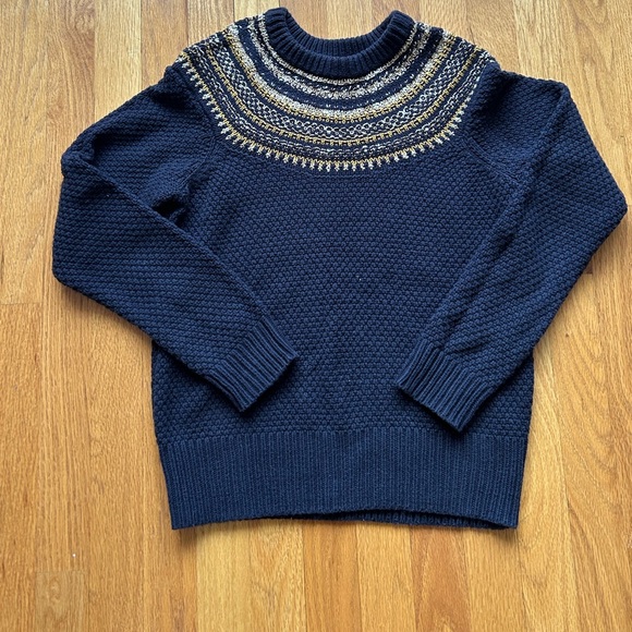 The Reeds X J.Crew crewneck sweater in sparkly
Fair Isle - Picture 2 of 3